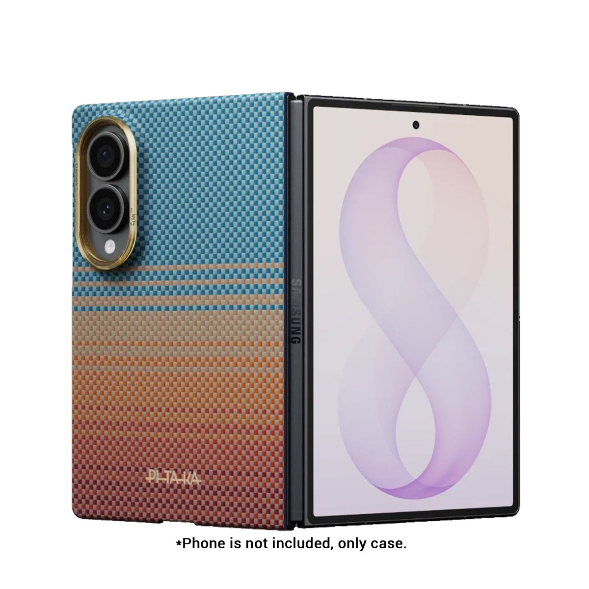 PITAKA Edge Case for Samsung Galaxy Z Fold 8 Magsafe Compatible