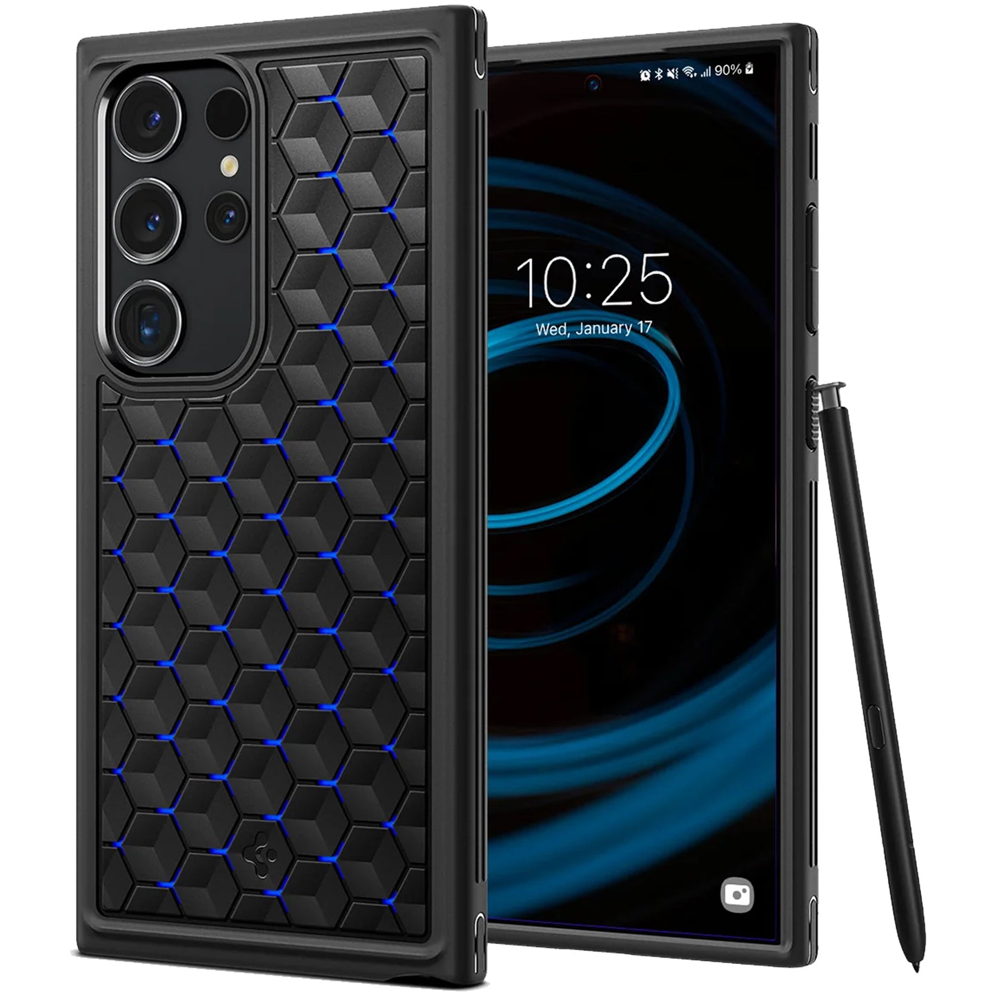 Spigen Cryo Armor for Samsung Galaxy S24 Ultra - With Silicone Sheets for Heat Reduction - Forexengineer -Malaysia- 8809971221757-8809971221764