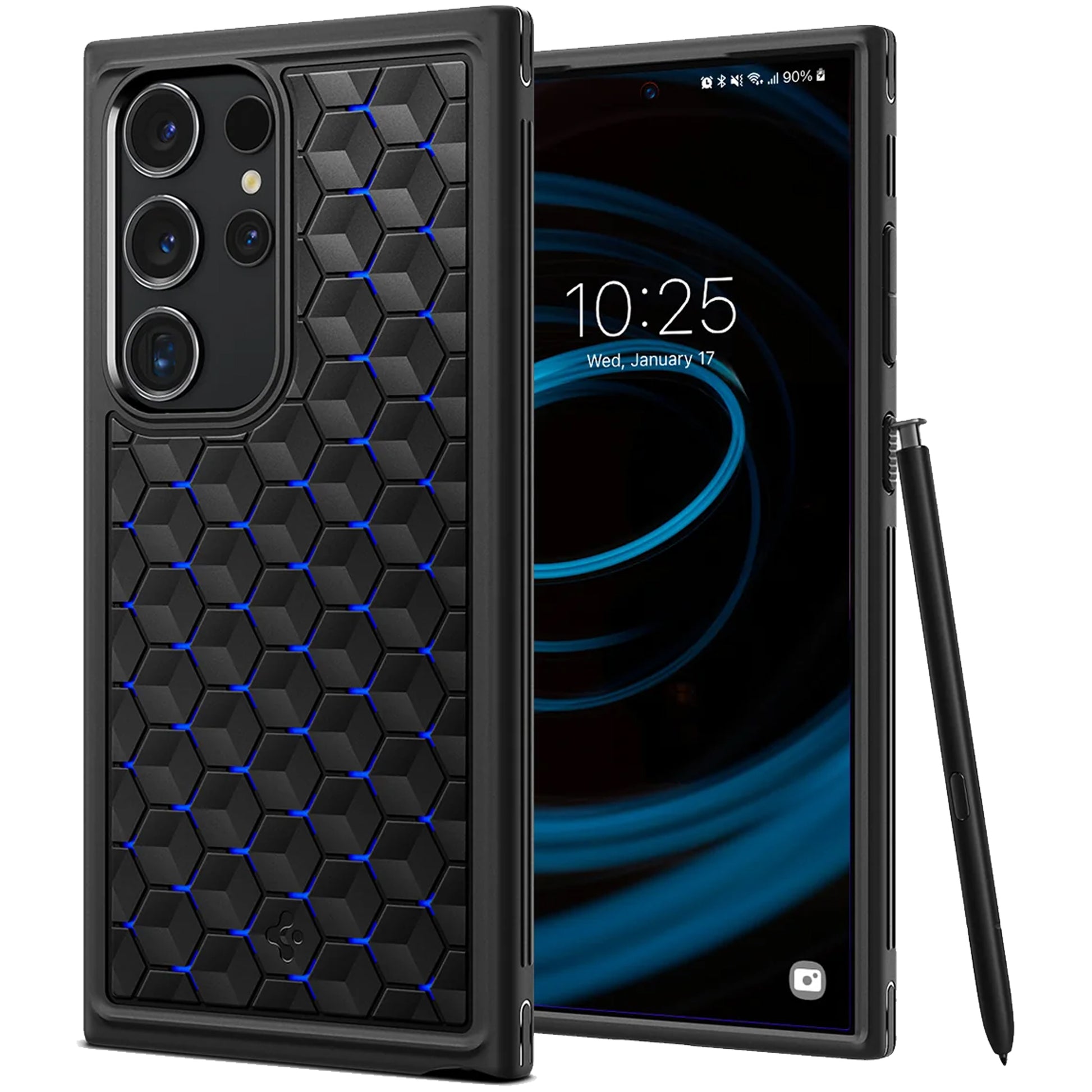 Spigen Cryo Armor for Samsung Galaxy S24 Ultra - With Silicone Sheets for Heat Reduction - Forexengineer -Malaysia- 8809971221757-8809971221764