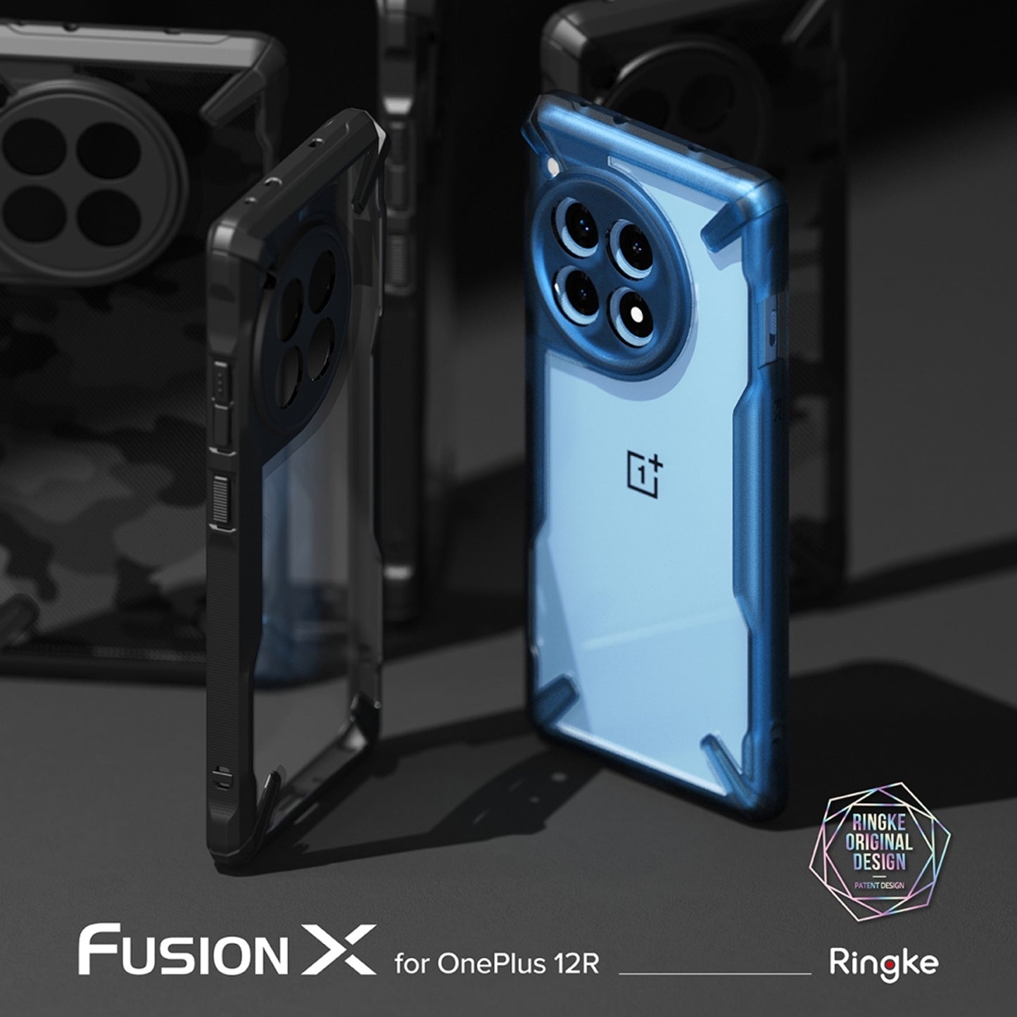 RINGKE Fusion X for OnePlus 12R Protective Grip Case