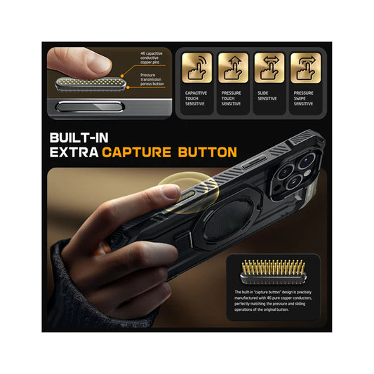 SUPCASE Unicorn Beetle Grip for iPhone 16 Series with Camera Control Button and Kickstand - Forexengineer -Malaysia