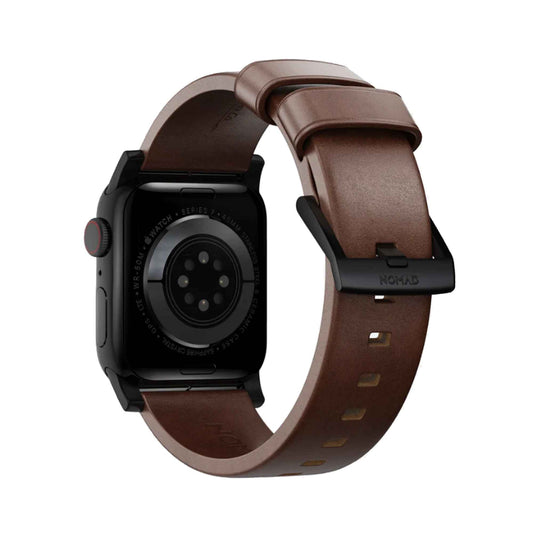 Nomad Modern Horween Leather Band for Apple Watch 49mm / 45mm / 44mm / 42mm - Forexengineer-malaysia
