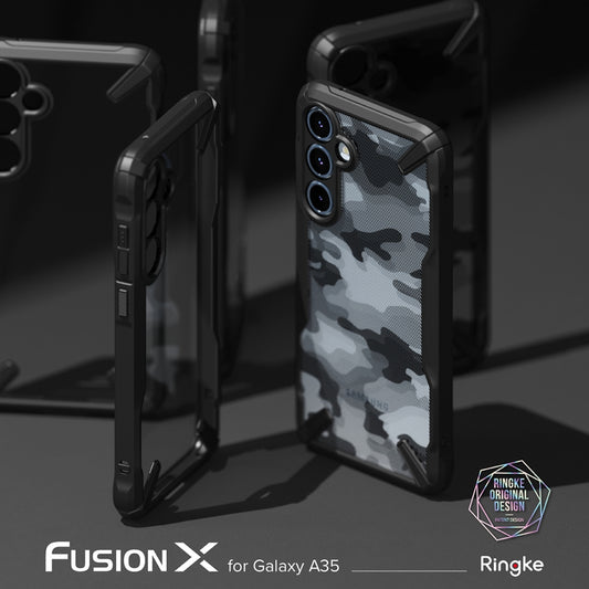 RINGKE Fusion X for Samsung Galaxy A35 / A55 Protective Grip Case - Forexengineer -Malaysia- 8809961784897-8809881233333-8809881222222-8809961784781
