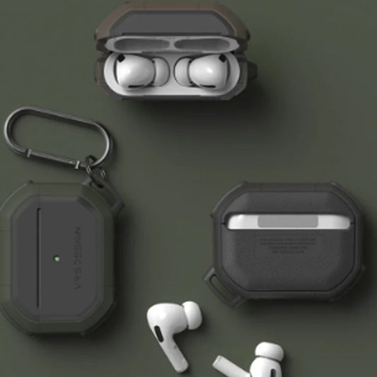 VRS Design Active Case for AirPods Pro - Carabiner Included - Forexengineer -Malaysia- 8809711424370-8809711424387-8809711424363