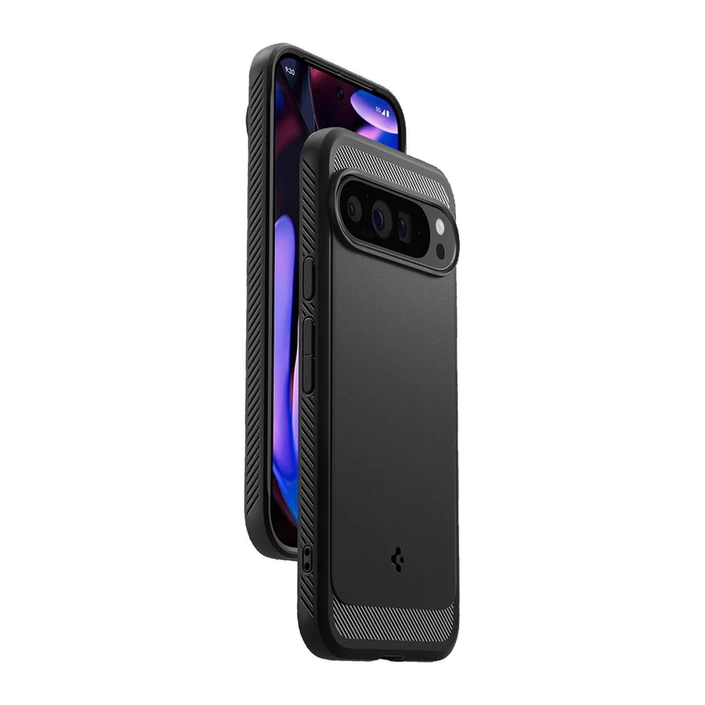 Spigen Rugged Armor for Google Pixel 9 Pro XL - Matte Black - Forexengineer -Malaysia