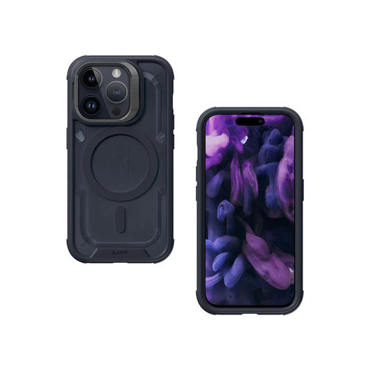 Laut Crystal Matter Case for iPhone 15 Series - Build-in Metal Ring Stand and MagSafe Compatible - Forexengineer -Malaysia