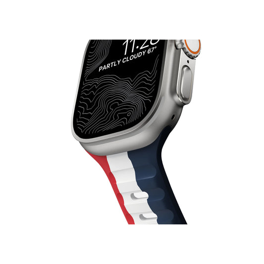 Nomad Sport Band for Apple Watch 49mm / 46mm / 45mm / 44mm / 42mm - Limited Edition Summer Games 2024 - Forexengineer -Malaysia