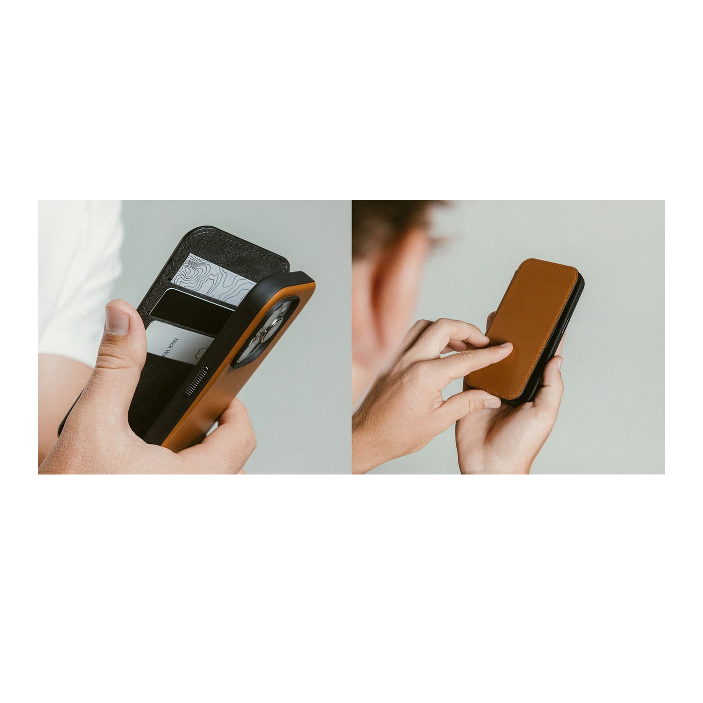 Nomad Modern Leather Folio Case for iPhone 16 Series - MagSafe Compatible - Forexengineer -Malaysia- 856500013862-856500013992-856500016726-856500016733-856500016795-856500016801