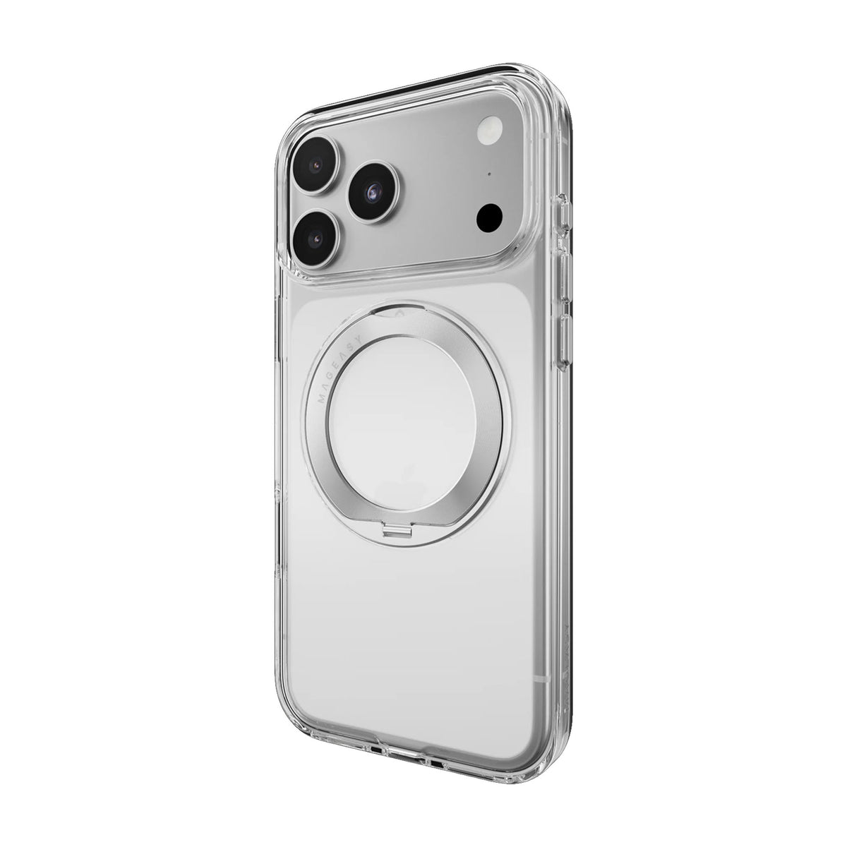 MAGEASY Bright 360 M Never Yellowing Protective Clear Magnetic Case for iPhone 18 Pro Max / 18 Pro / 17 Pro Max / 17 Pro