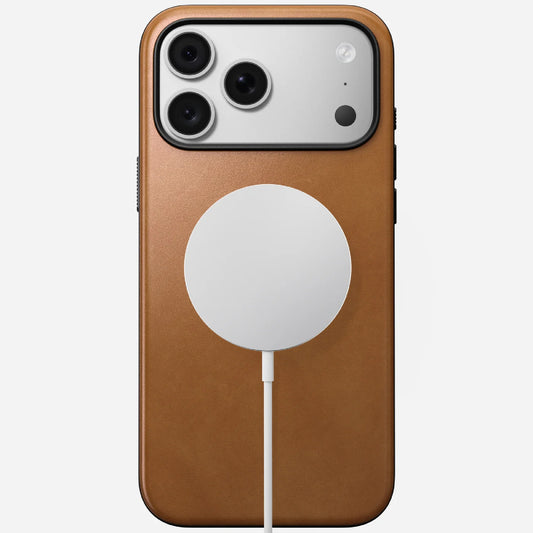 Nomad Modern Leather Magnetic Case for iPhone 18 Pro Max / 18 Pro / 17 Pro Max / 17 Pro
