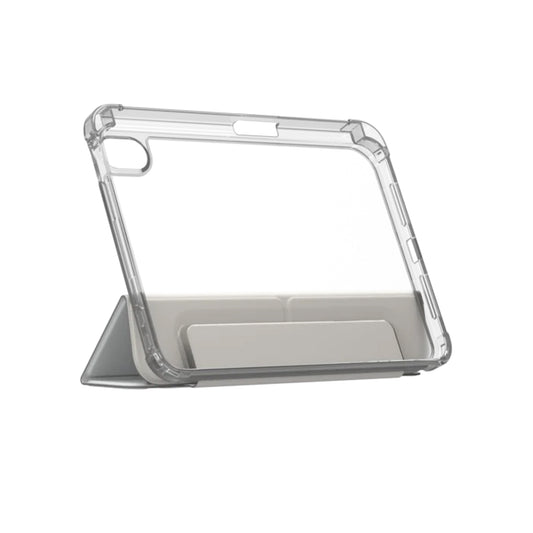 ZAGG Hampton Folio Case for iPad Mini A17 Pro ( 7th Gen ) / Mini Gen 6 - Light Gray