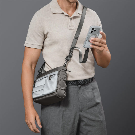 MAGEASY 3L RELAY Sacoche Utility Crossbody Bag + 25mm Charging Strap