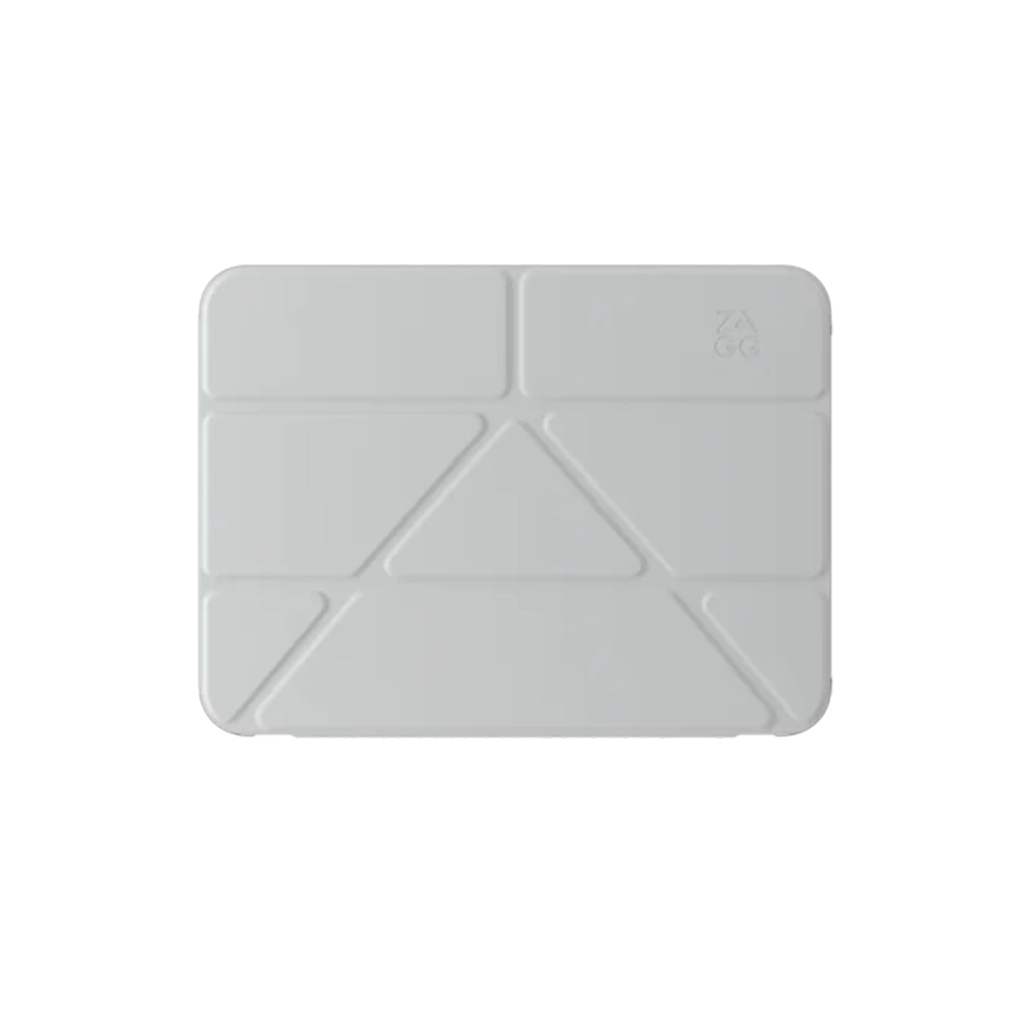 ZAGG Hampton Folio Case for iPad Mini A17 Pro ( 7th Gen ) / Mini Gen 6 - Light Gray