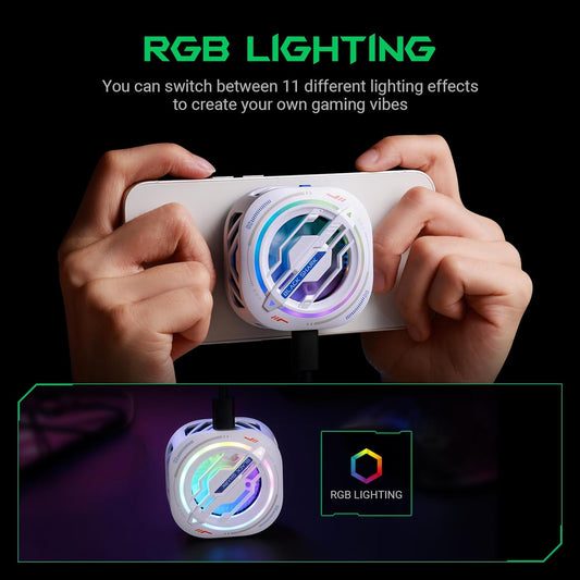 Black Shark MagCooler 3 Pro Cooling Fan for Phone and Tablet - Forexengineer -Malaysia- 6975498360292-6975498360278
