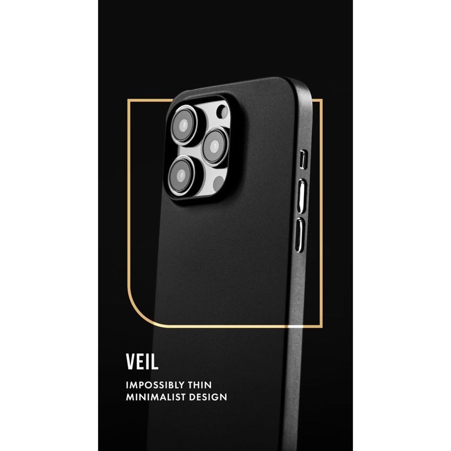 Caudabe Veil for iPhone 15 Series - Ultra Thin Phone Case