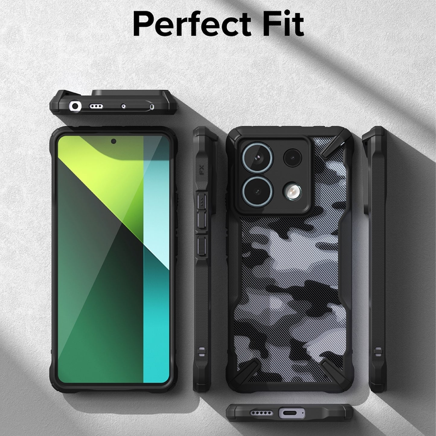 RINGKE Fusion X for Xiaomi Redmi Note 13 Pro / Poco X6 Pro Protective Grip Case