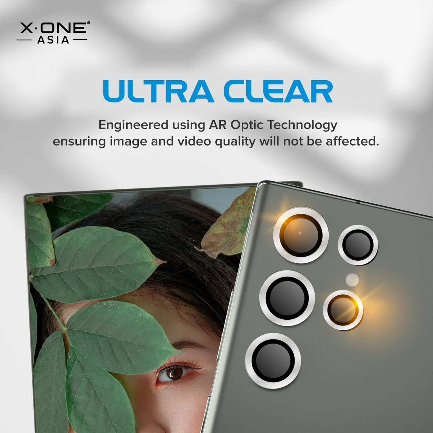 X.One Sapphire Glass Camera Armor Lens Protector for Samsung S24 Series