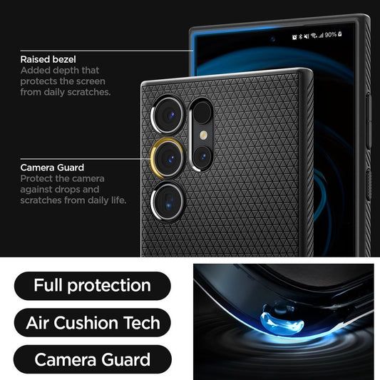 Spigen Liquid Air for Samsung Galaxy S24 Series - Forexengineer -Malaysia- 8809971221733-8809971222082-8809971222266-8809971223522-8809971223546-8809971223515-8809971221726-8809971222075-8809971222259