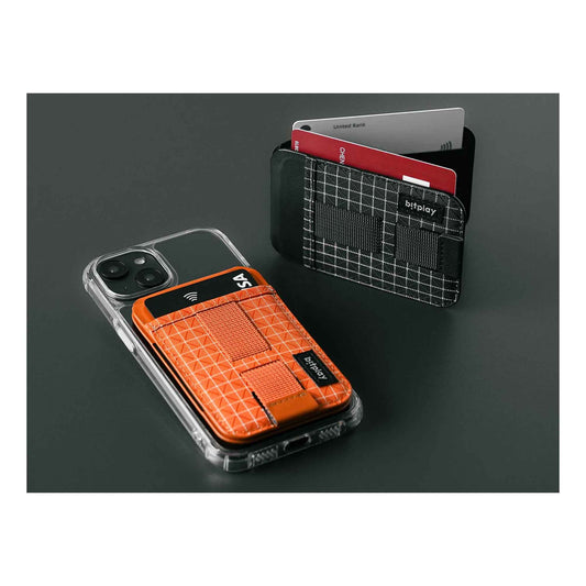 Bitplay Magnetic Wallet Stand V2 - Metal Ring Included for Android and MagSafe Compatible - Forexengineer -Malaysia- 4712010465729-4712010465743-4712010465736-4712010465750