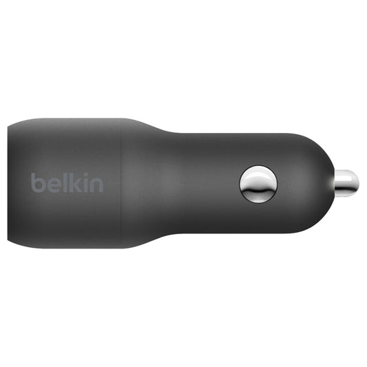 Belkin BOOST‚ÜëCHARGE‚Ñ¢ USB-C + USB-A Car Charger 32W - Black (Barcode: 745883816712 ) - Forexengineer-malaysia