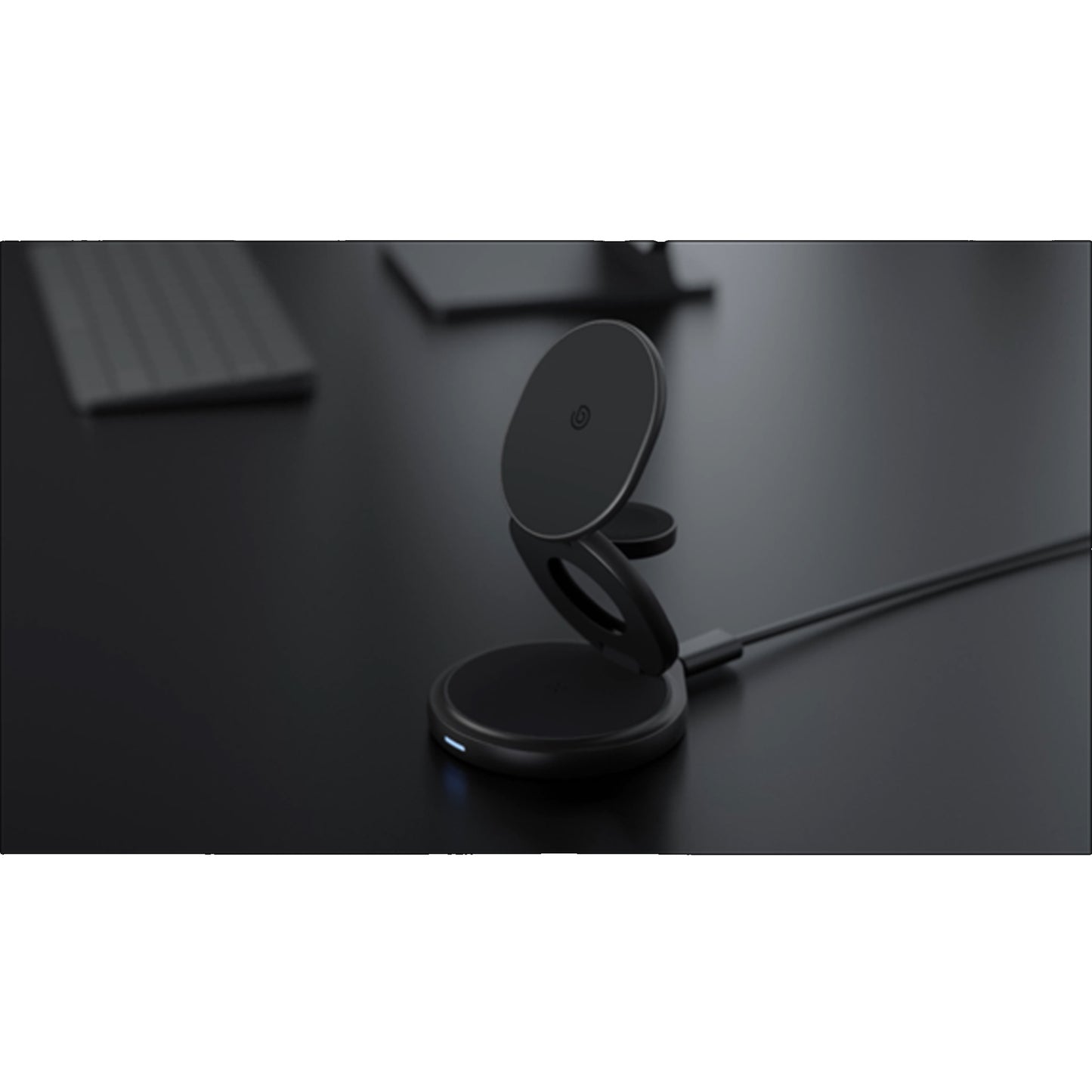 ENERGEA GoMag Gyre 3-In-1 MagSafe Compatible Wireless Charging Station - Forexengineer -Malaysia- 8885020100907