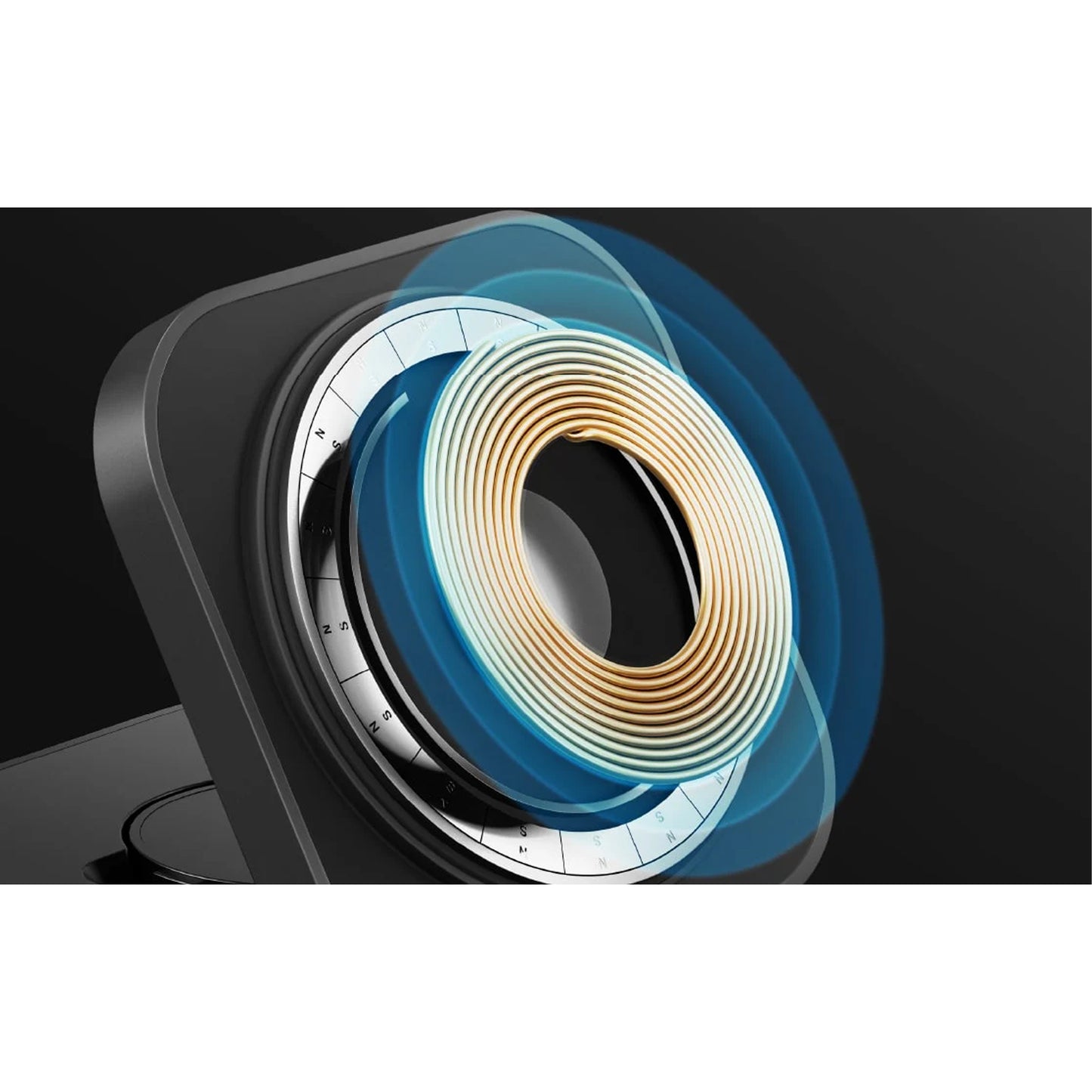 ENERGEA MagCube Qi2 Certified 3-in-1 Wireless Charger Fast Charger Magnetic - Forexengineer -Malaysia- 8885020101218
