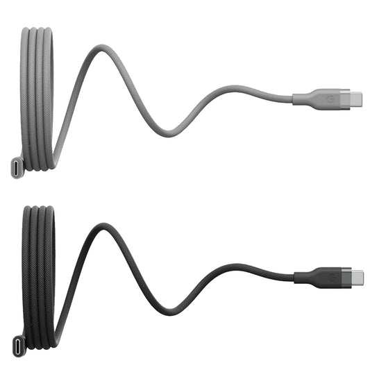 Energea Helix 100W USB-C to USB-C Magnetic Fast Charging Cable 1.5m - Forexengineer -Malaysia