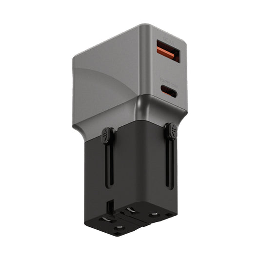 Energea TravelWorld Adapter 25 - Travel Adapter PD25W with Interchangeable Plugs - Forexengineer -Malaysia