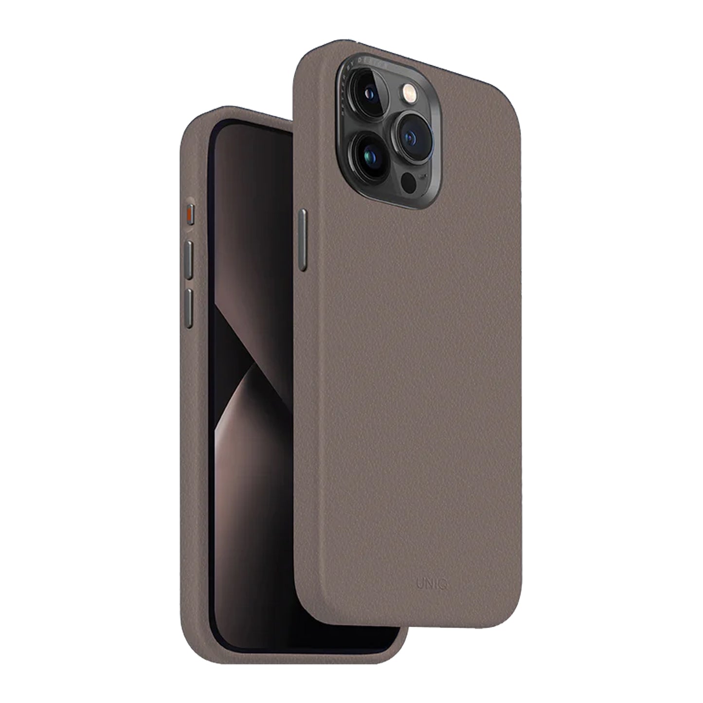 UNIQ Lyden MagClick Magnetic Charging Compatible Leatherette Case for iPhone 15 Series - Forexengineer -Malaysia- 8886463685808-8886463685501-8886463685815-8886463685518-8886463685822-8886463685525