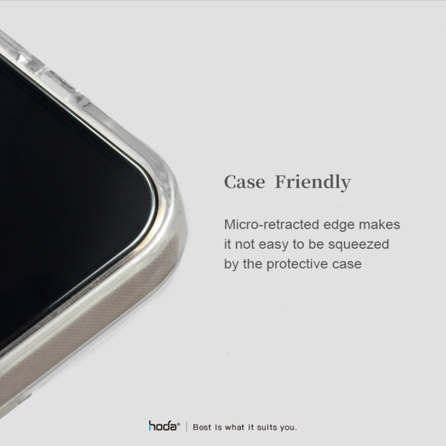 Hoda Anti-Reflection Full Coverage Tempered Glass Screen Protector for iPhone 16e / 14 / 13 Series - Forexengineer -Malaysia- 4711103546192-4711103546185-4711103546178-4711103546161