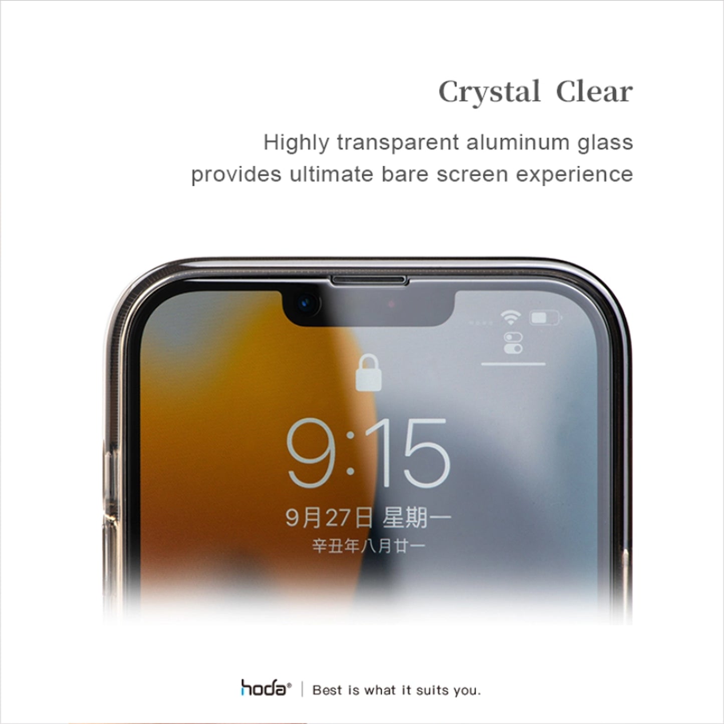 Hoda Anti-Reflection Full Coverage Tempered Glass Screen Protector for iPhone 16e / 14 / 13 Series - Forexengineer -Malaysia- 4711103546192-4711103546185-4711103546178-4711103546161