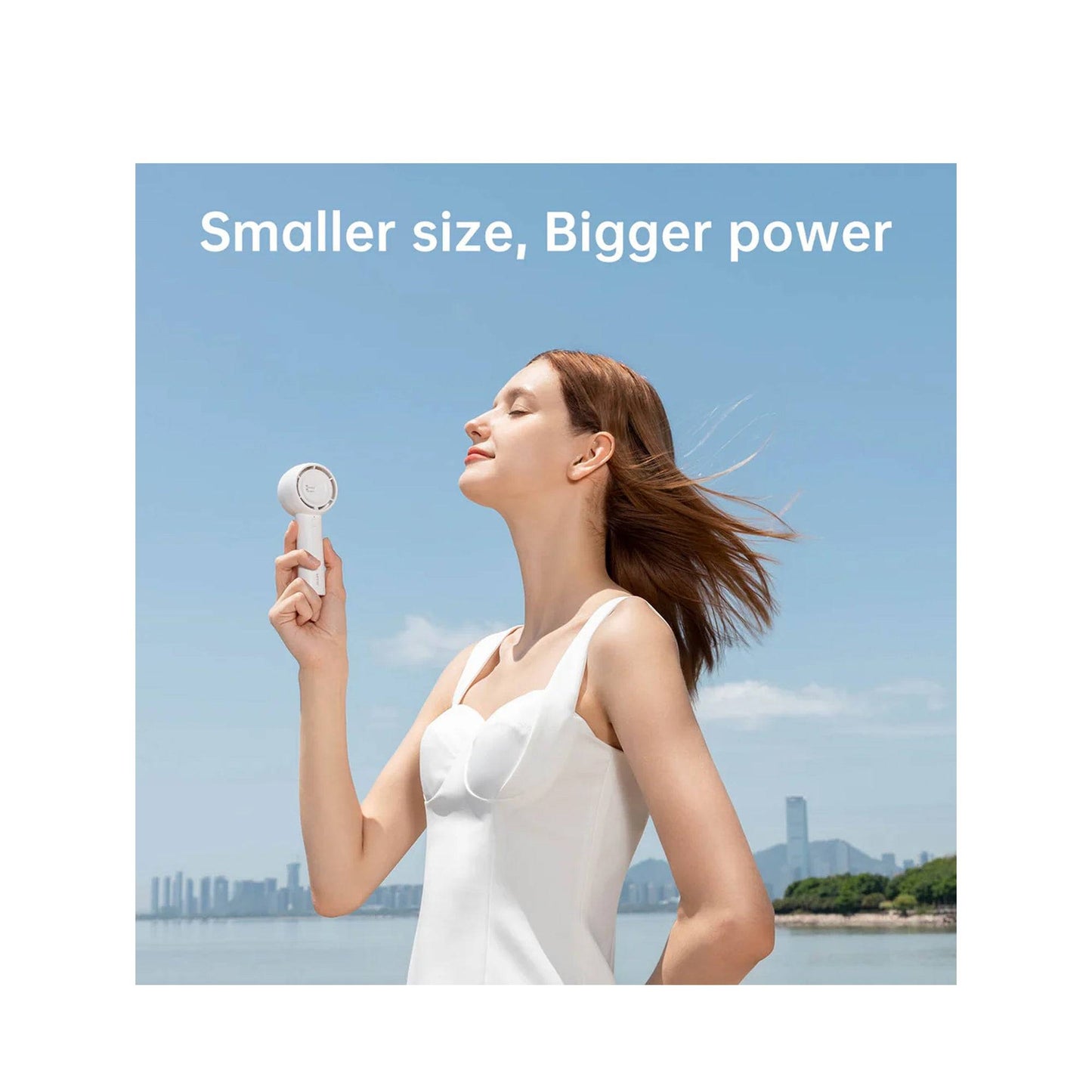 JisuLife FA42-1 Handheld Hand Fan Life5 FA42-1 4500maH 5 Gear Turbo Wind - Forexengineer -Malaysia