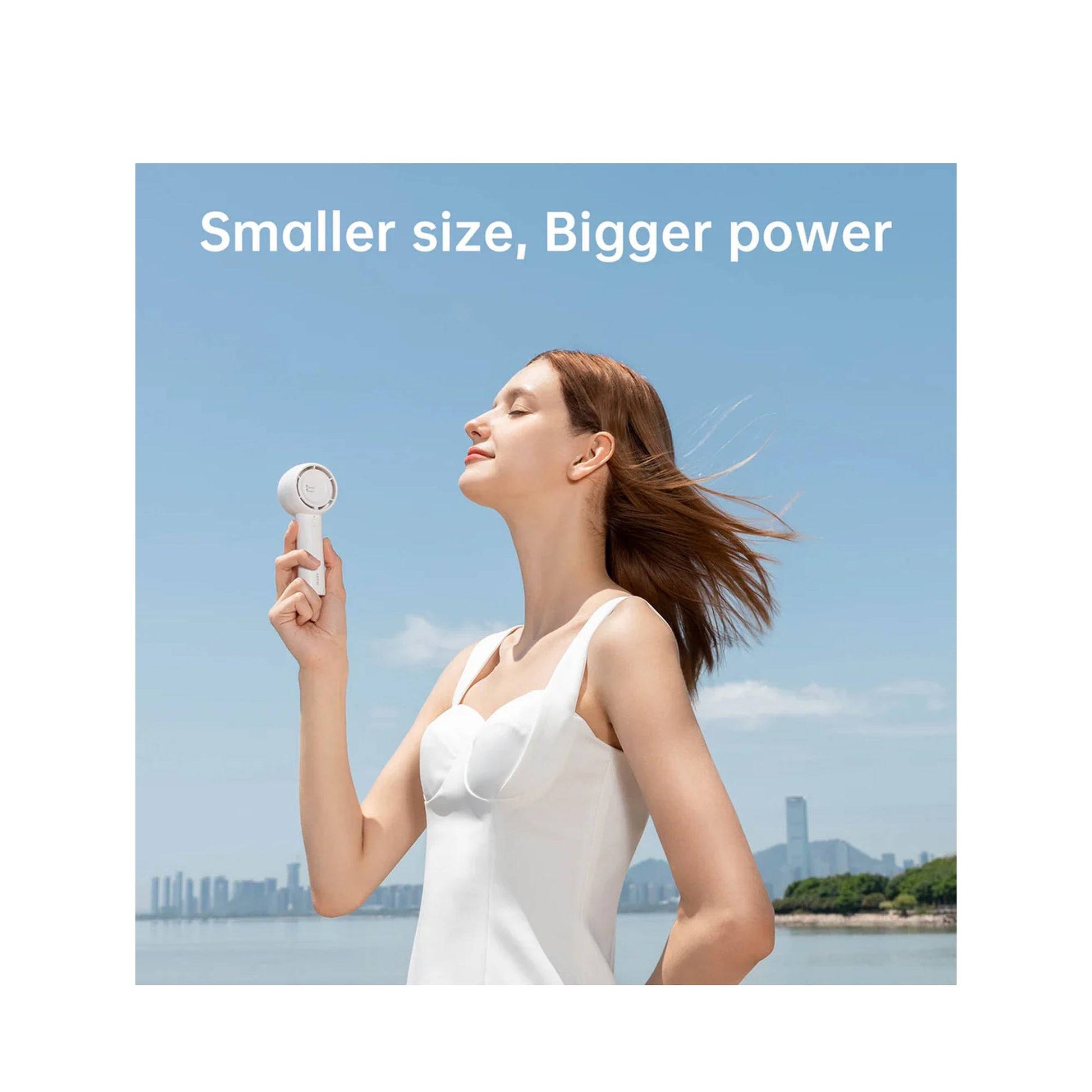 JisuLife FA42-1 Handheld Hand Fan Life5 FA42-1 4500maH 5 Gear Turbo Wind - Forexengineer -Malaysia