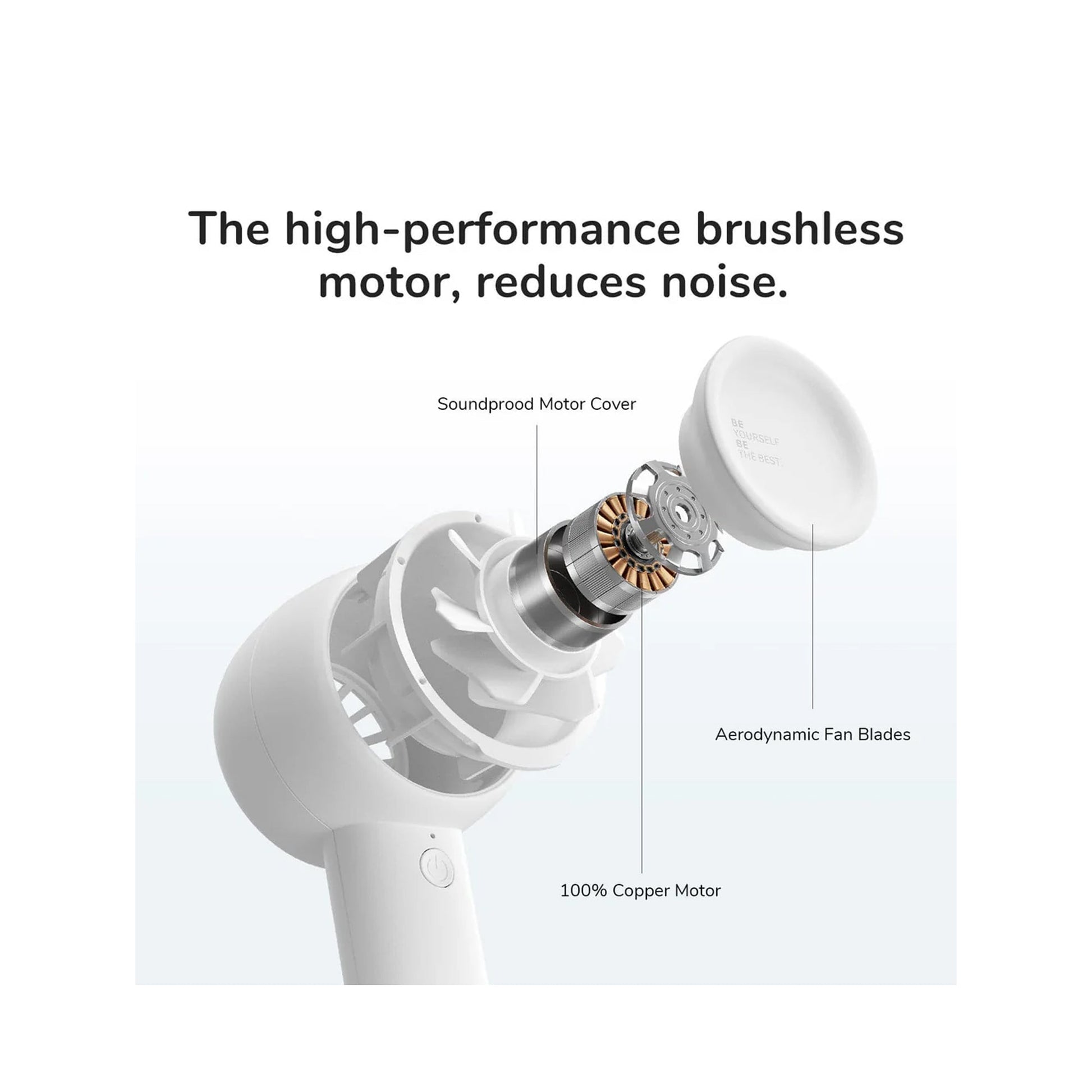 JisuLife FA42-1 Handheld Hand Fan Life5 FA42-1 4500maH 5 Gear Turbo Wind - Forexengineer -Malaysia