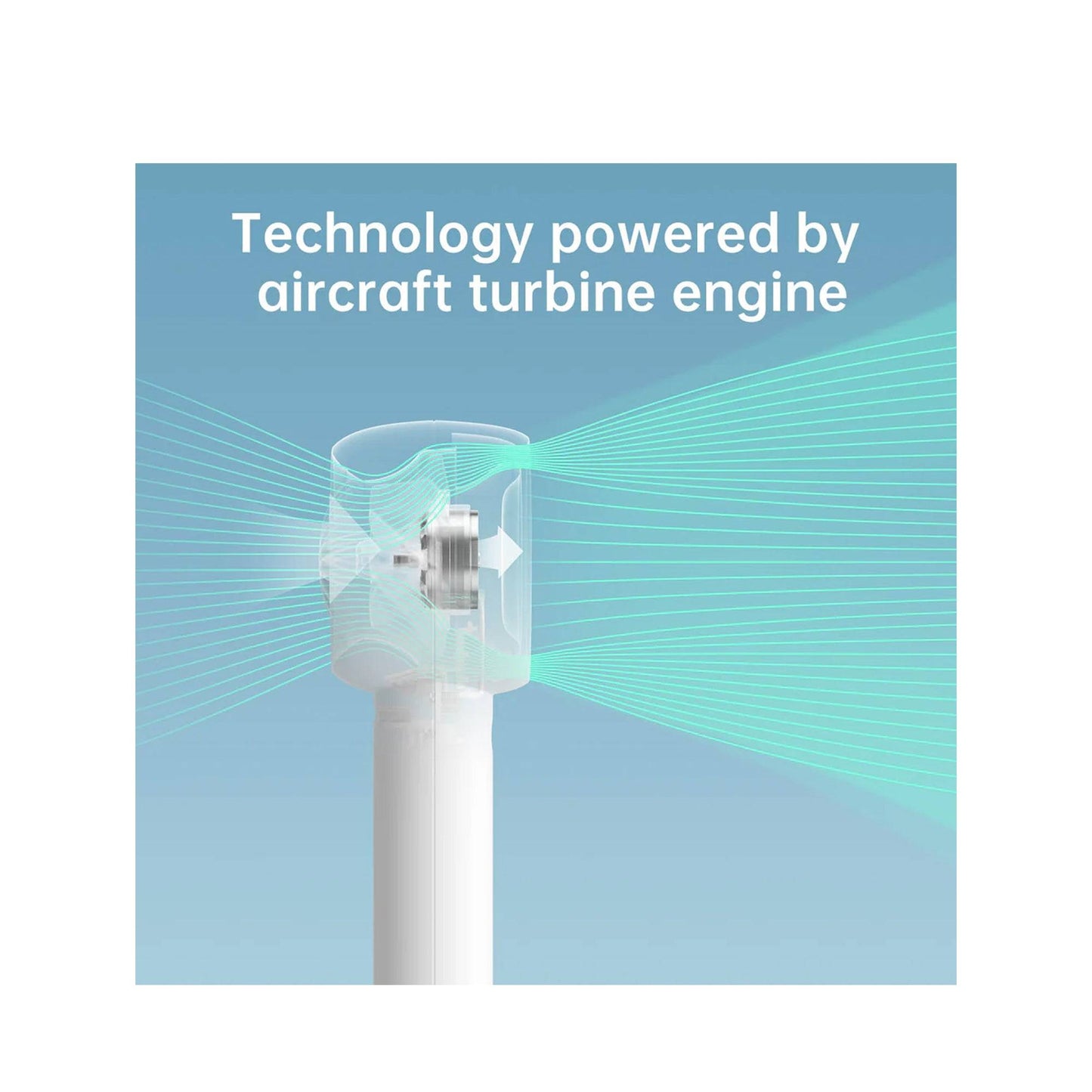 JisuLife FA42-1 Handheld Hand Fan Life5 FA42-1 4500maH 5 Gear Turbo Wind - Forexengineer -Malaysia