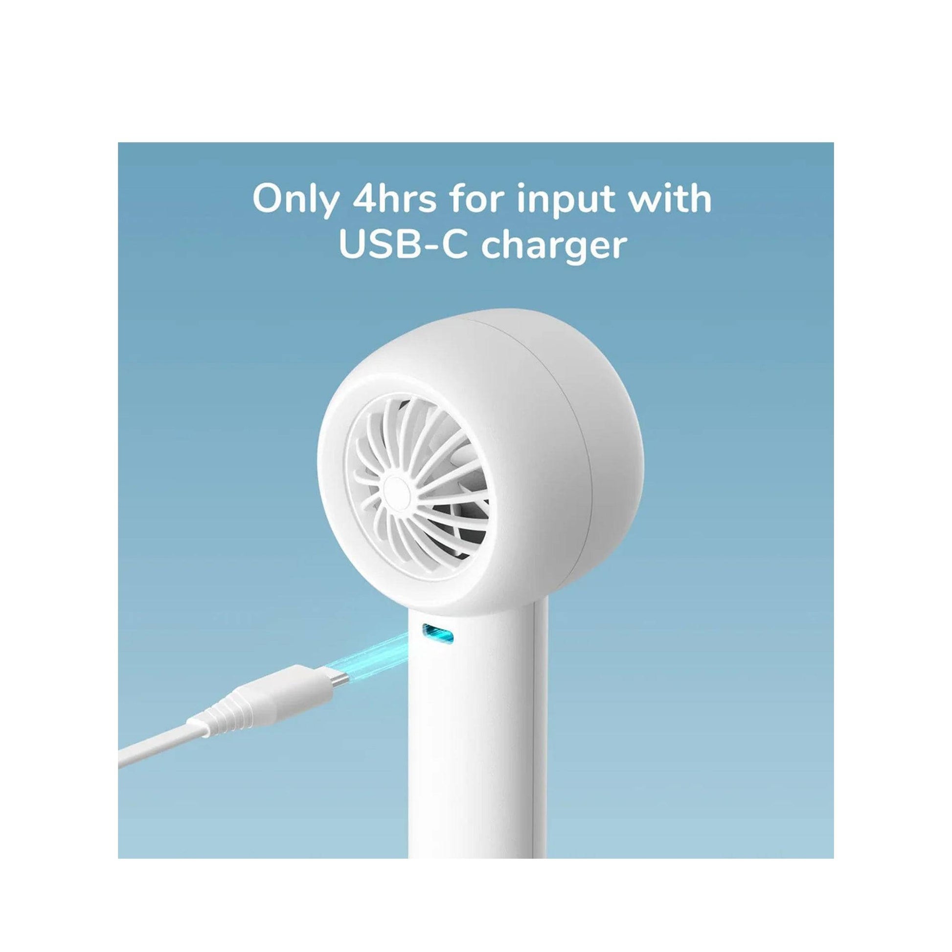 JisuLife FA42-1 Handheld Hand Fan Life5 FA42-1 4500maH 5 Gear Turbo Wind - Forexengineer -Malaysia