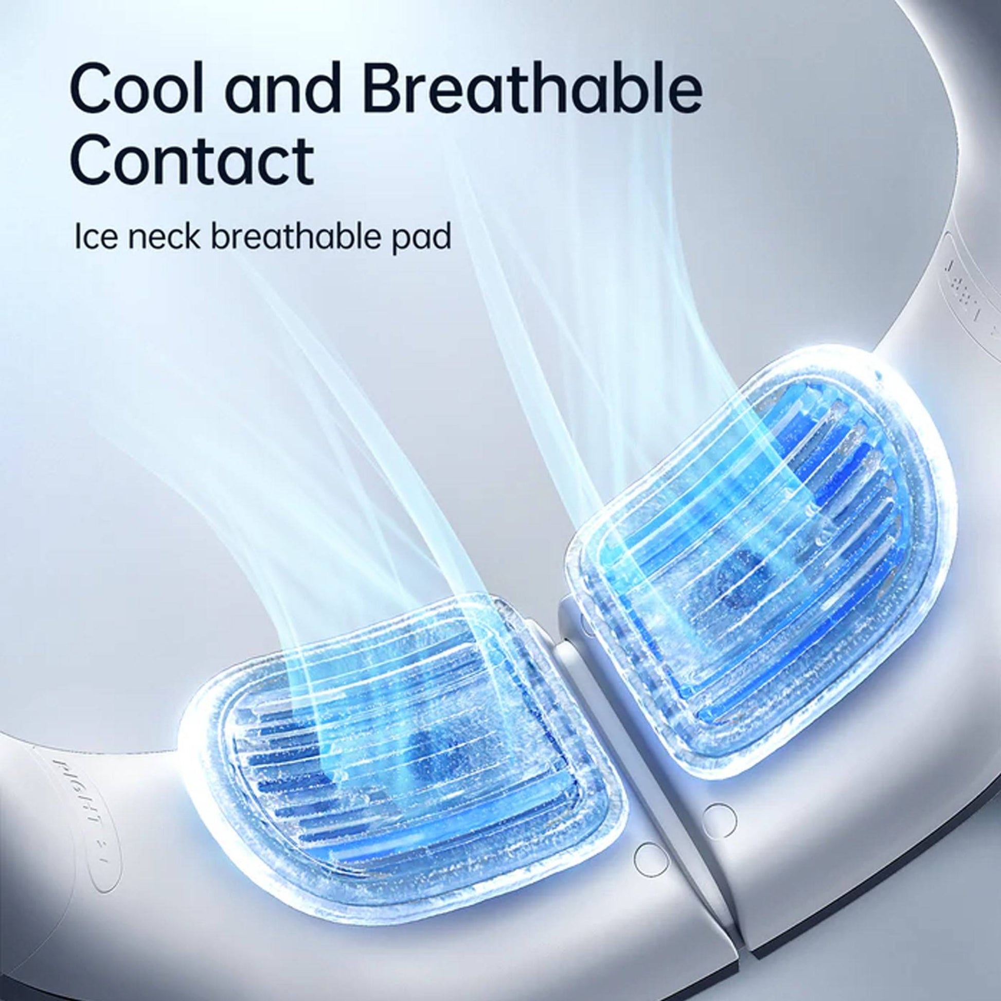 JisuLife FA45 Neck Fan Pro1 Silicone Breathable 100 Gears Wind Control - Forexengineer -Malaysia