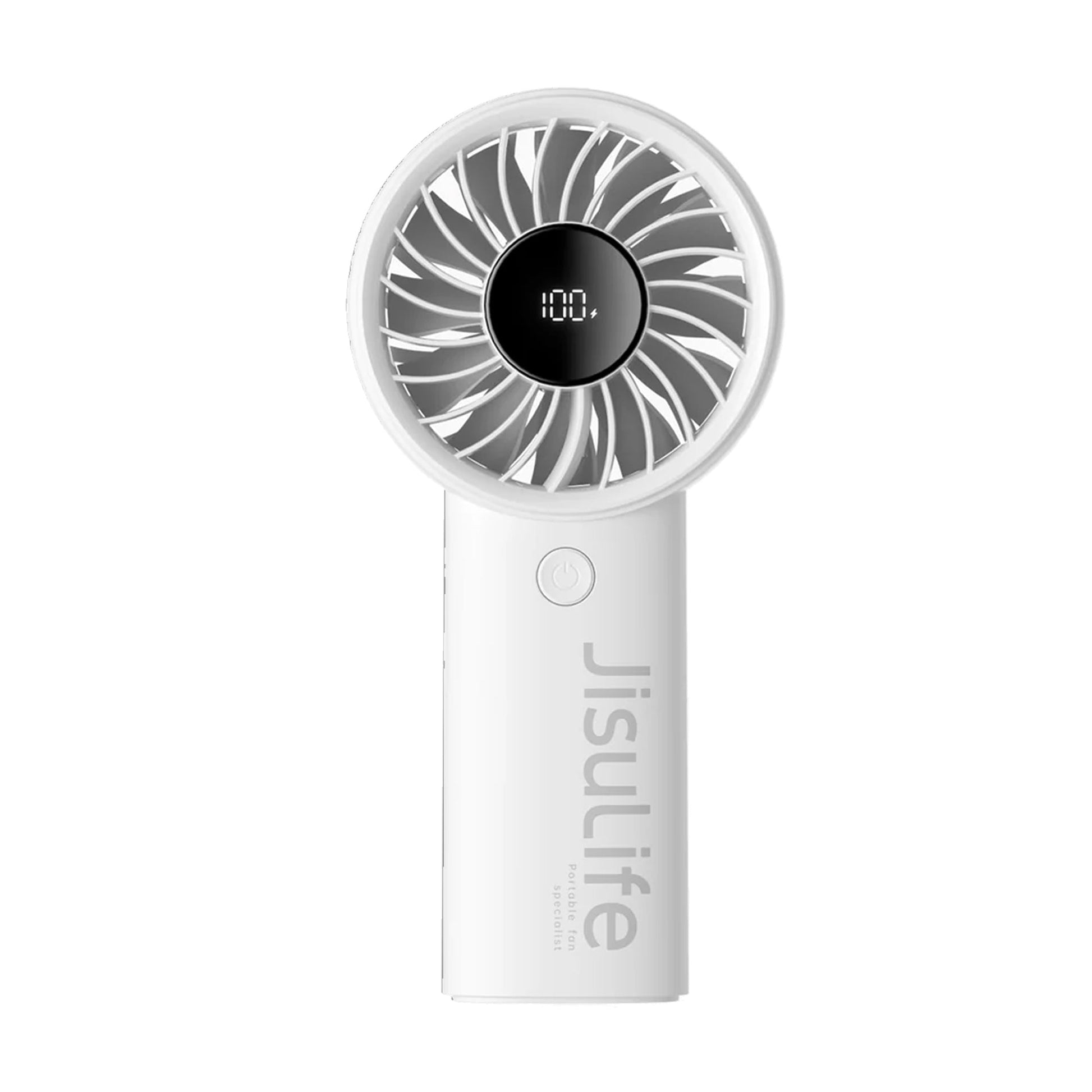 JisuLife Handheld Hand Fan Life4 5000mAh / 3600mAh Rechargeable 5 Speeds Control - Forexengineer -Malaysia
