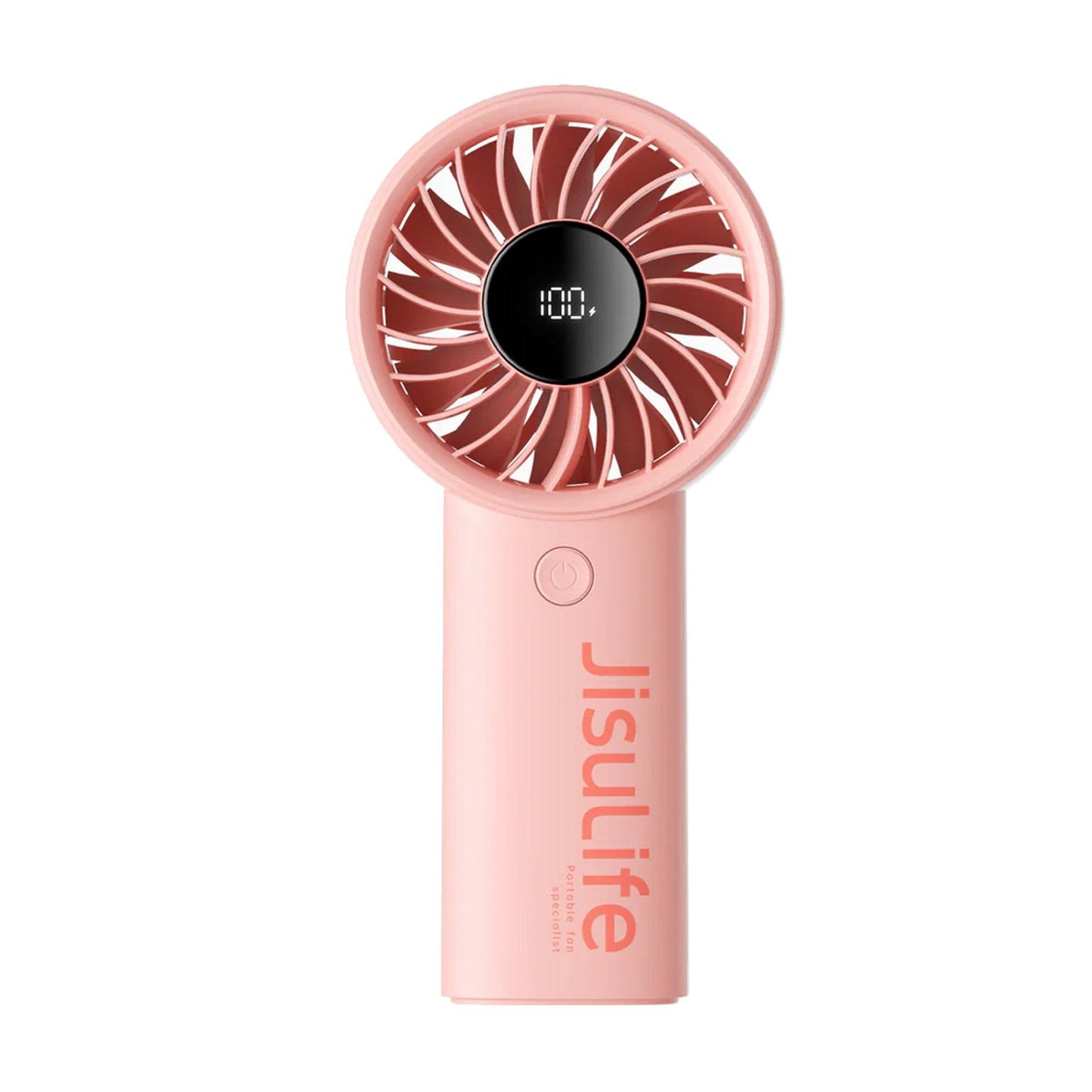 JisuLife Handheld Hand Fan Life4 5000mAh / 3600mAh Rechargeable 5 Speeds Control - Forexengineer -Malaysia