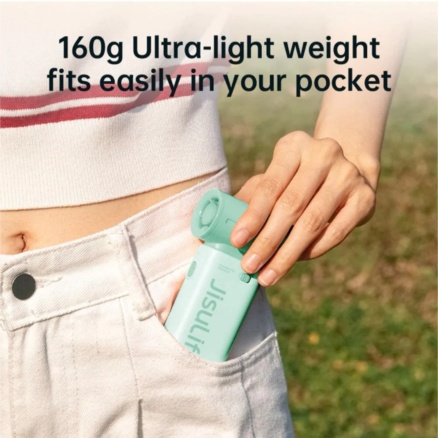 JisuLife Handheld Hand Fan Life9 Small Body 40000 RPM 5 Speeds Control - Forexengineer -Malaysia- 6975061532705-6975061532620-6975061532712-6975061532613-6975061532729-6975061532606-6975061533696