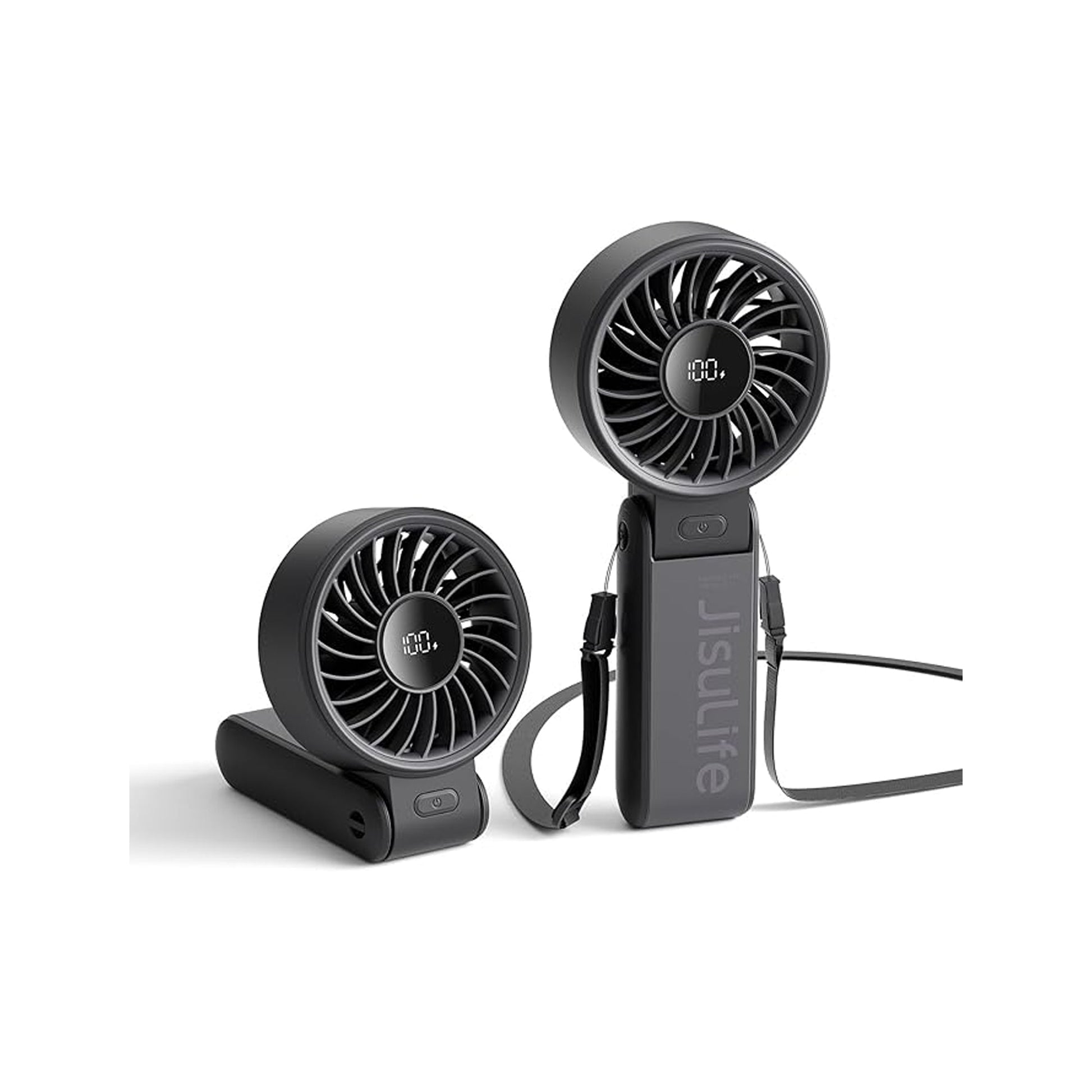 JisuLife Life7-50 / Life7-36 Handheld Hand Fan Life7 5000mAh / 3600mAh Rechargeable 5 Speeds Control - Forexengineer -Malaysia