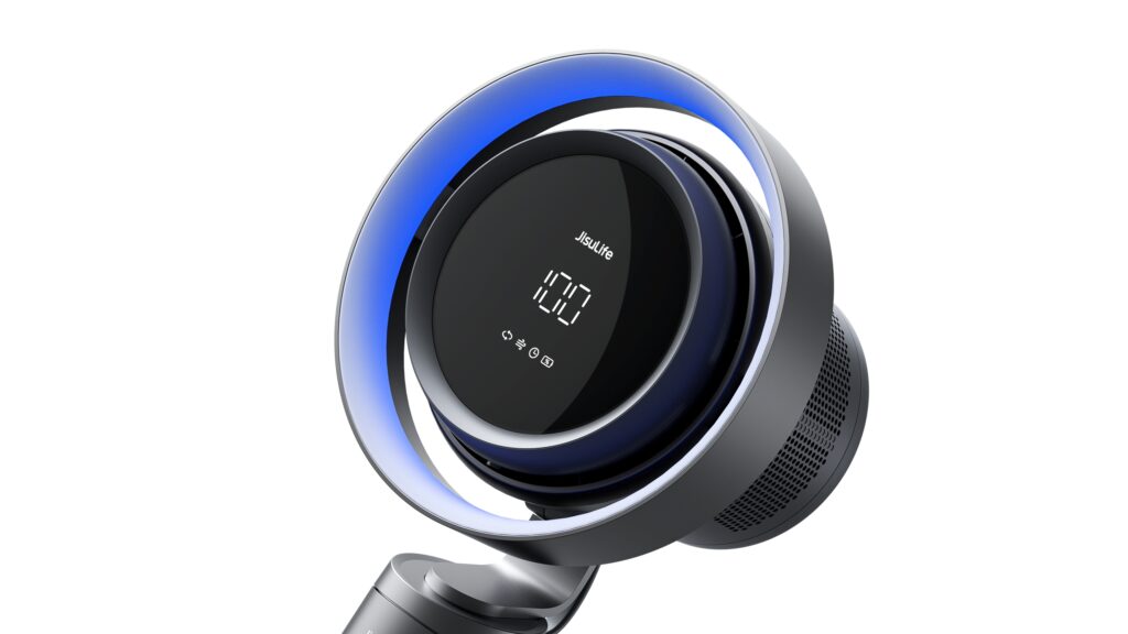 Jisulife Table Fan Pro3 ( 8000mAh ) Portable Bladeless Fan H11 Level Air Filtration 100 Wind Speed - Forexengineer -Malaysia- 6975061533412