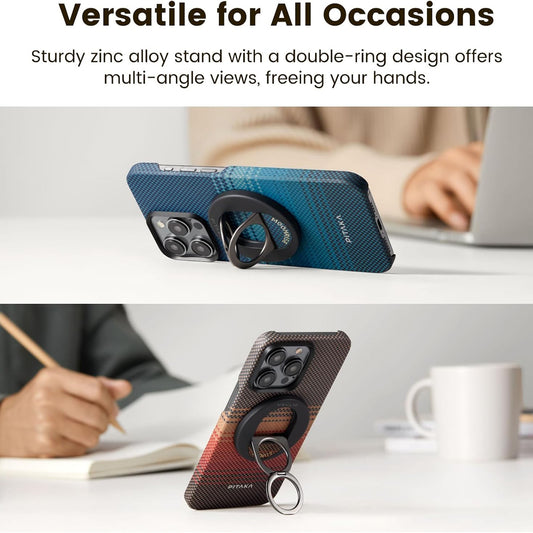 PITAKA MagEZ Grip 3 NFC Ring Stand Aramid Fiber - Forexengineer -Malaysia