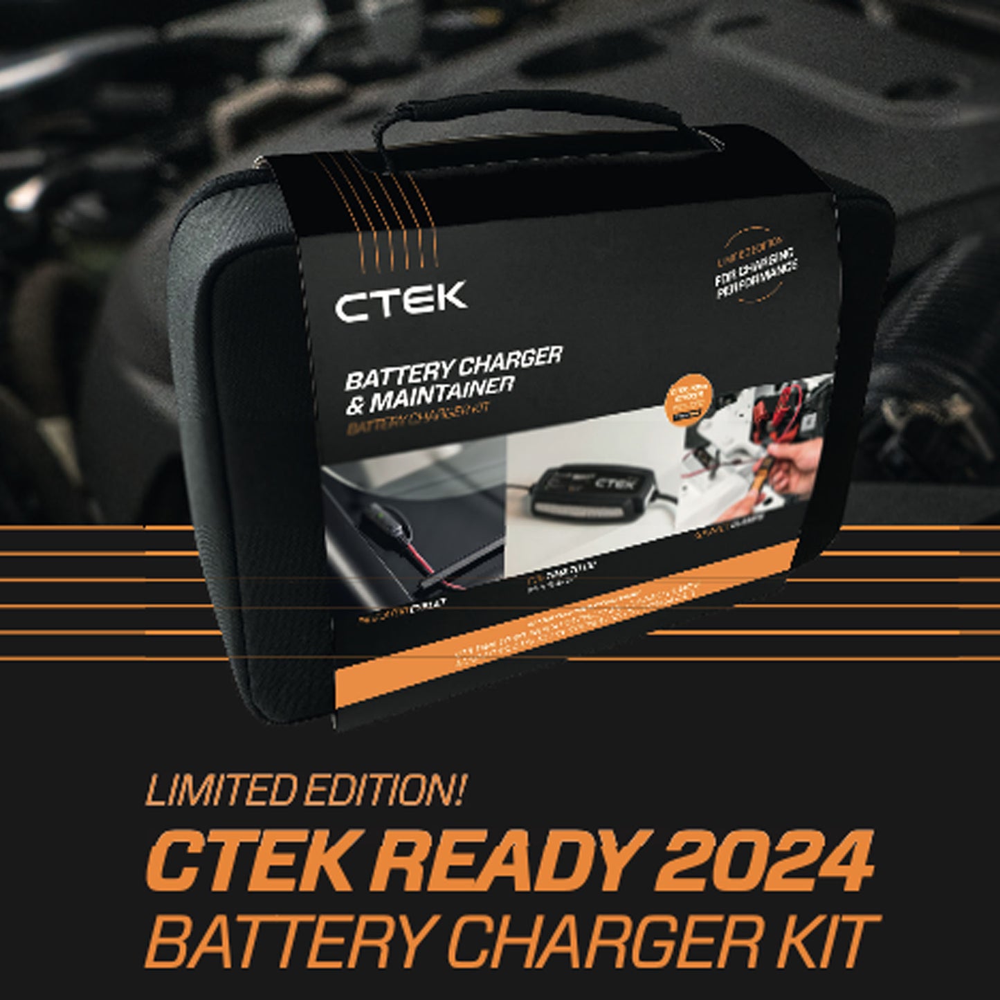 (PROMO BUNDLE) CTEK CT5 TIME TO GO UK - BATTERY CHARGER KIT - Forexengineer -Malaysia- 7340103406884