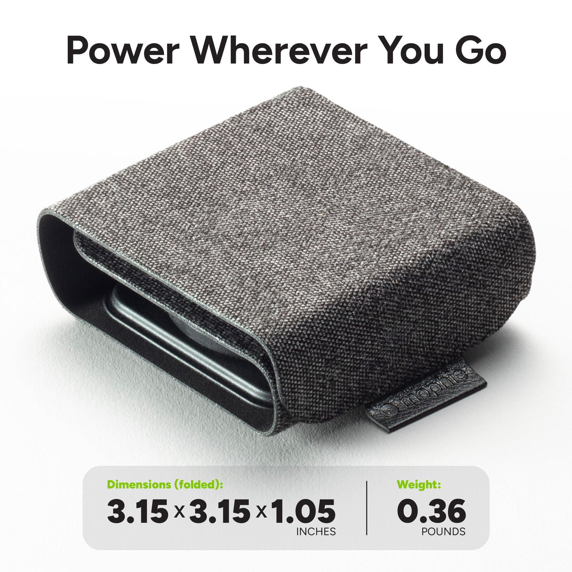 Mophie Universal Charger Wireless 3 in 1 travel charger w/ MagSafe charging for apple watch (UK Adapter) - Forexengineer -Malaysia- 840056182585