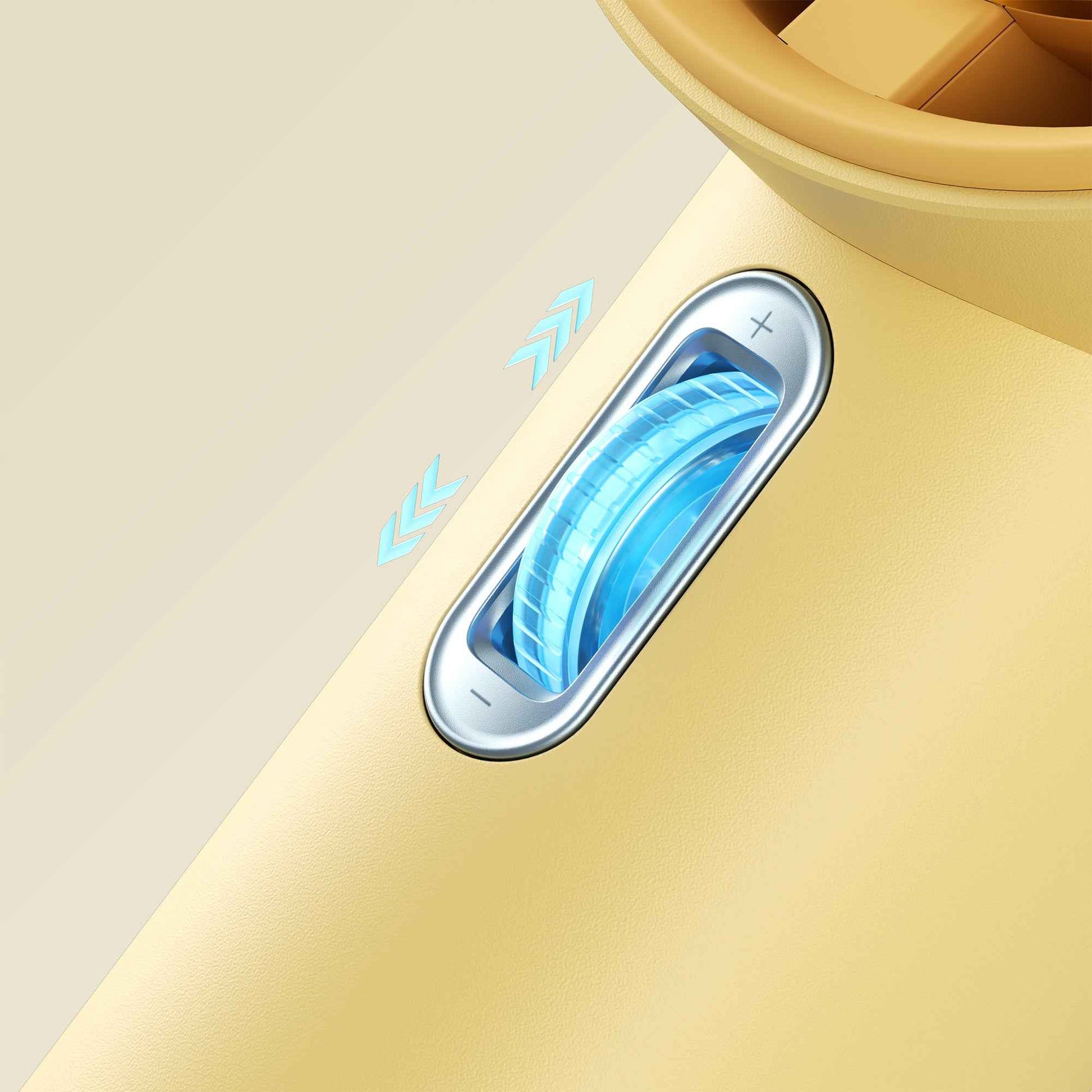 JISULIFE × ButterBear Pro 1 Handheld Fan 5000mAh 100 Wind Levels USB-C Rechargeable Fan