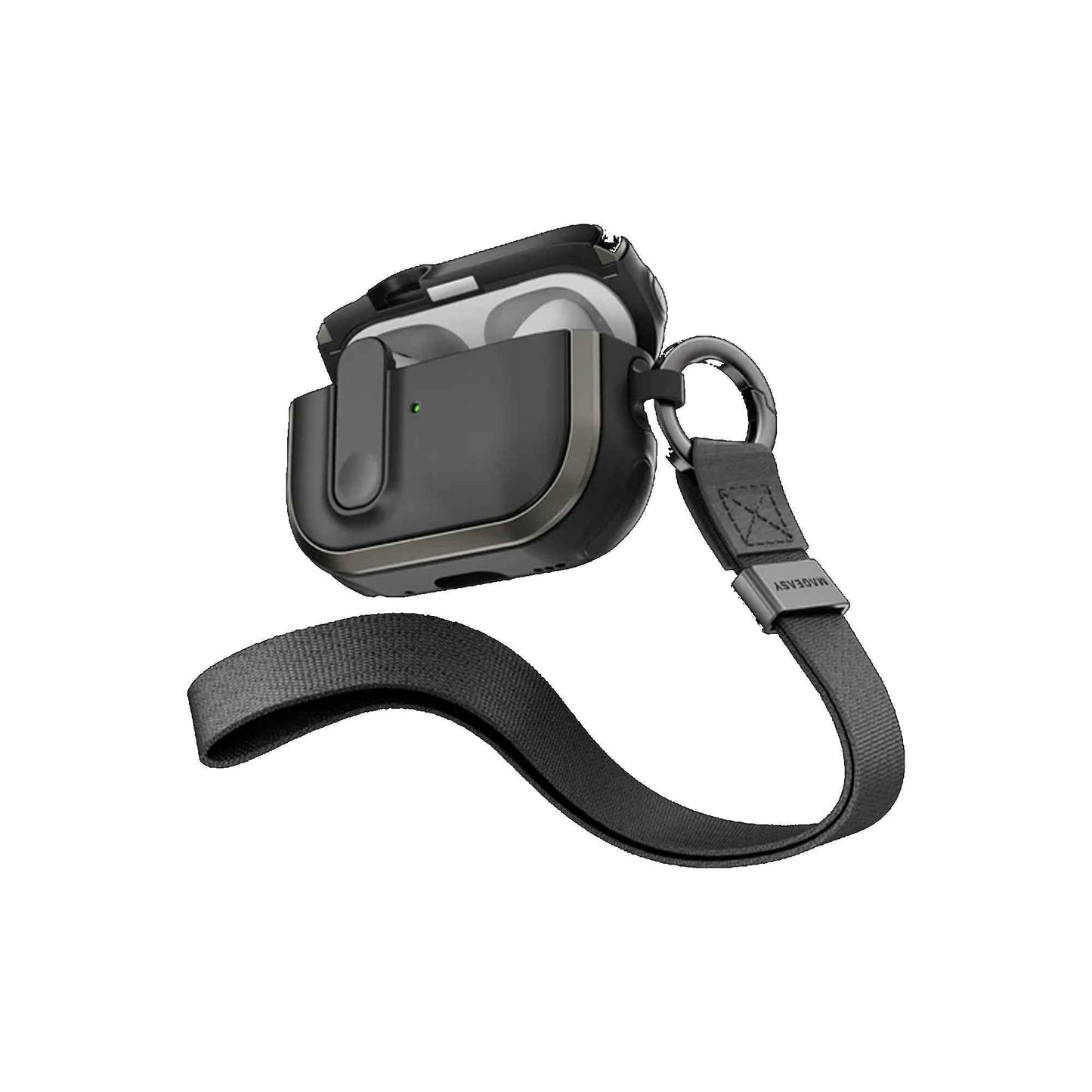 MAGEASY Odyssey with Wrist Strap (Magnetic Closure Case) for AirPods Pro 1 / AirPods Pro 2