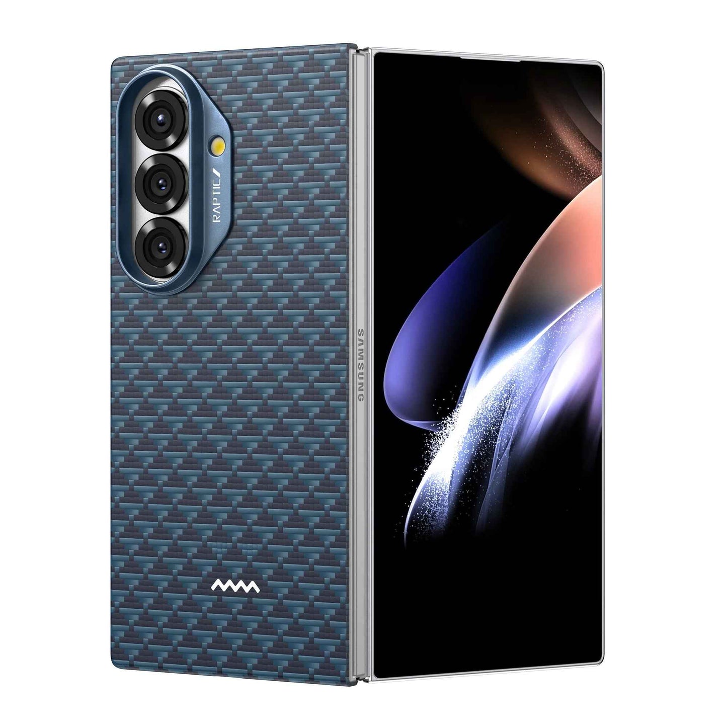 RAPTIC Aramid Fiber Skin Profound for Samsung Galaxy Z Fold 7 Magnetic Case