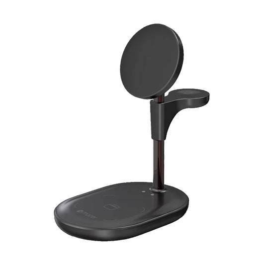 Mazer MagDesk 3-in-1 Magnetic Wireless Charger Stand 15W Ultra-Fast Charging