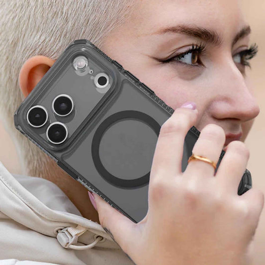 ITSKINS HYBRID R Clear with Magsafe for iPhone 17 Series - Never Yellowing Case